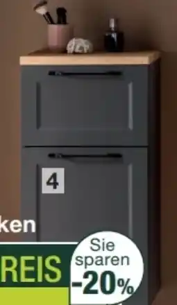 Möbel Inhofer Coco Badwelten Unterschrank Manchester Angebot