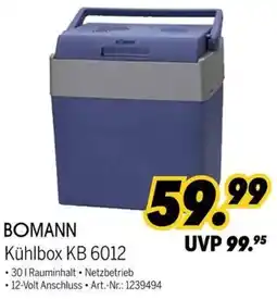MEDIMAX BOMANN Kühlbox KB 6012 Angebot