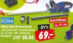 Repo Markt Gude Akku-Heckenschere Angebot