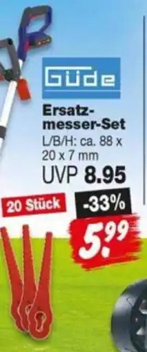 Repo Markt Güde Ersatzmesser-Set Angebot