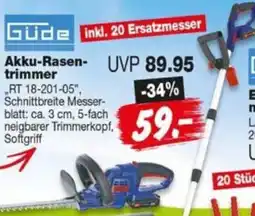 Repo Markt Güde Akku-Rasentrimmer Angebot