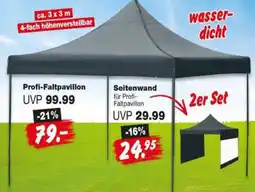 Repo Markt Profi-Faltpavillon Angebot