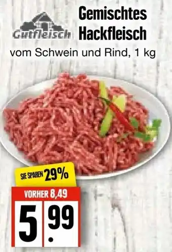 Edeka Frischemarkt Gutfleisch Gemischtes Hackfleisch 1kg Angebot