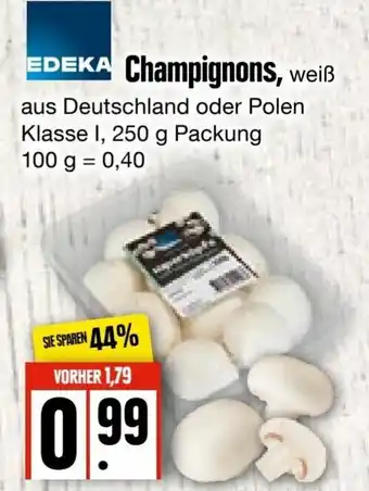 Edeka Frischemarkt Edeka Champignons 250g Angebot