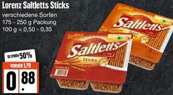 Edeka Frischemarkt Lorenz Saltletts Sticks 175-250g Angebot