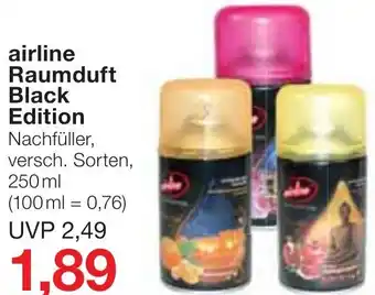 Jawoll Airline Raumduft Black Edition 250ml Angebot