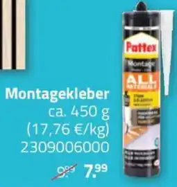 ROLLER Pattex Montagekleber Angebot