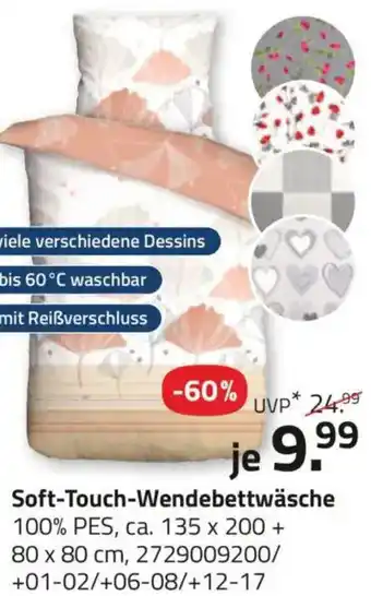 ROLLER Soft-Touch-Wendebettwäsche Angebot