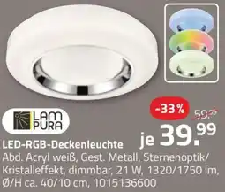 ROLLER LAM PURA LED-RGB-Deckenleuchte Angebot
