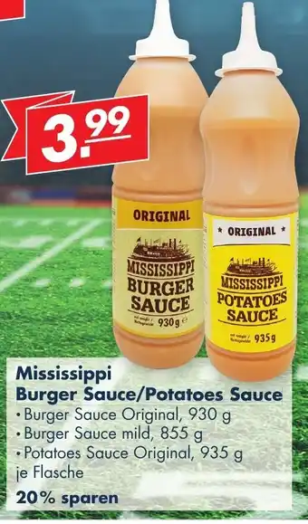 Handelshof Mississippi Burger Sauce/Potatoes Sauce Angebot