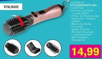 Vitalmaxx stylingbürste 3in1