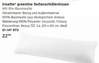 Tchibo Irisette Greenline Seitenschläferkissen Angebot