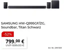 MediaMarkt SAMSUNG HW-Q995GF/ZG, Soundbar Angebot
