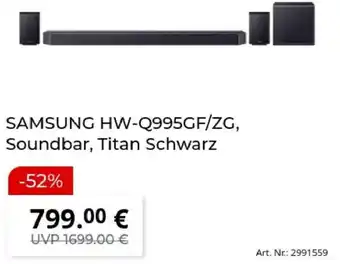 SAMSUNG HW-Q995GF/ZG, Soundbar