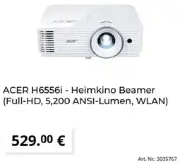 MediaMarkt ACER H6556i - Heimkino Beamer Angebot
