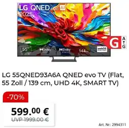 MediaMarkt LG 55QNED93A6A QNED evo TV Angebot