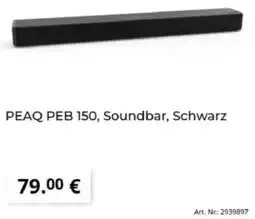 MediaMarkt PEAQ PEB 150, Soundbar, Schwarz Angebot