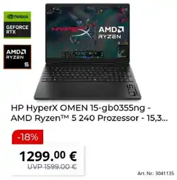 MediaMarkt HP HyperX OMEN 15-gb0355ng Angebot