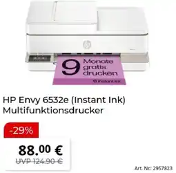 MediaMarkt HP Envy 6532e (Instant Ink) Multifunktionsdrucker Angebot