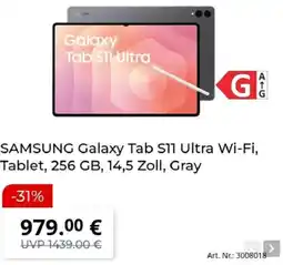 MediaMarkt SAMSUNG Galaxy Tab S11 Ultra Wi-Fi, Tablet Angebot