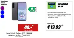 MediaMarkt SAMSUNG Galaxy A57 256 GB Awesome Gray Dual SIM Angebot