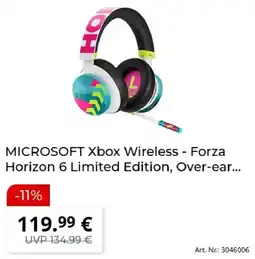 MediaMarkt MICROSOFT Xbox Wireless - Forza Horizon 6 Limited Edition Angebot