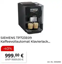MediaMarkt SIEMENS TP723E09 Kaffeevollautomat Angebot