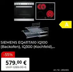 MediaMarkt SIEMENS EQ411TA10 IQ100 (Backofen) Angebot