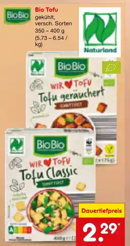 Netto Marken-Discount Biobio tofu Angebot