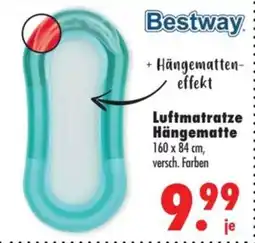 Mäc Geiz Bestway Luftmatratze Hängematte Angebot