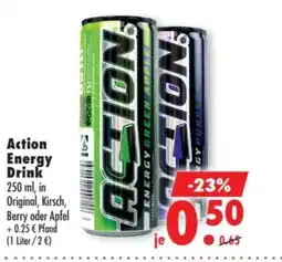 Mäc Geiz Action Energy Drink Angebot