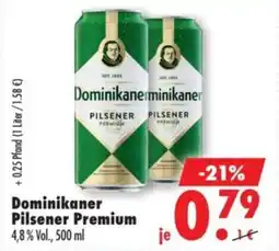 Mäc Geiz Dominikaner Pilsener Premium Angebot