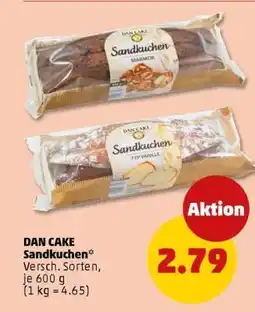 PENNY DAN CAKE Sandkuchen Angebot