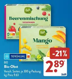 Aldi Süd BIO Bio-Obst Angebot