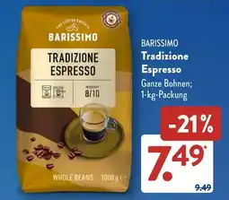 Aldi Süd BARISSIMO Tradizione Espresso Angebot