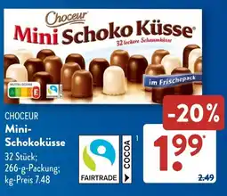 Aldi Süd Choceur Mini Schokoküsse Angebot