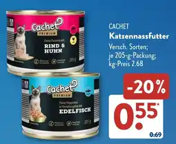 Aldi Süd Cachet Katzennassfutter Angebot