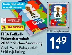 Aldi Süd FIFA Fußball Weltmeisterschaft 2026 Sticker-Sammlung Angebot