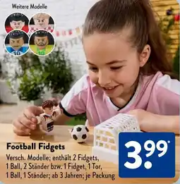 Aldi Süd Football Fidgets Angebot