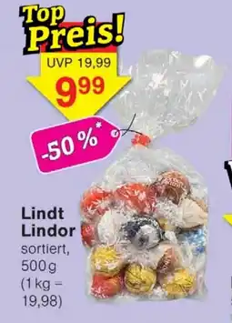 Wiglo Wunderland Lindt Lindor Angebot