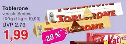 Wiglo Wunderland Toblerone Angebot