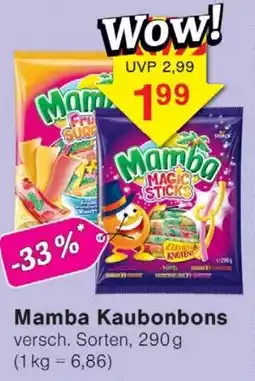 Wiglo Wunderland Mamba Kaubonbons Angebot