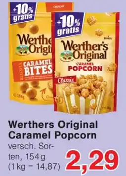 Wiglo Wunderland Werthers Original Caramel Popcorn Angebot