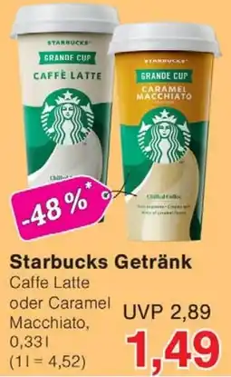Wiglo Wunderland Starbucks Getränk Angebot