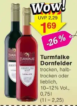 Wiglo Wunderland Turmfalke Dornfelder Angebot