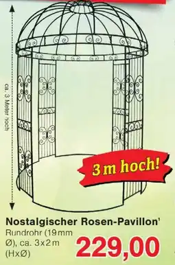 Wiglo Wunderland Nostalgischer Rosen-Pavillon Angebot