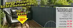Wiglo Wunderland Sichtschutz und Beschattungen Angebot