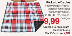 Wiglo Wunderland Picknick-Decke Angebot