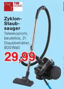Wiglo Wunderland TIM HOME Zyklo Staubsauger Angebot