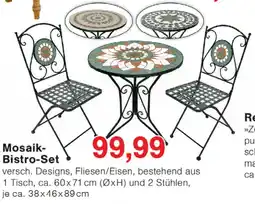 Wiglo Wunderland Mosaik Bistro-Set Angebot